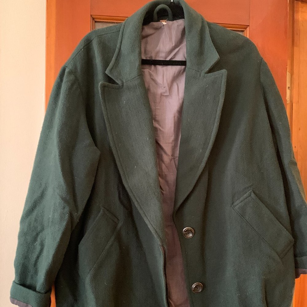 Free People Green Fall Jacket